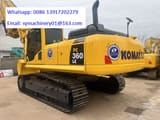 2024 Komatsu PC360-8 crawler excavator rear three-quarter view