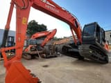 2018 Hitachi ZX200-3G crawler excavator, side view