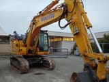 2022 Komatsu PC210 NLC-11 excavator, front three-quarter view