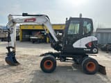 2022 Bobcat E57W wheel excavator side view