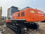 2020 Hitachi Zaxis 350HG crawler excavator, rear three-quarter view