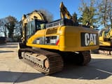 2007 Caterpillar 330DL crawler excavator, rear three-quarter view