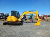 2011 JCB 8056 mini excavator, side view