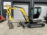 2024 Wacker Neuson EZ36 mini excavator, side view