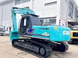 2020 Kobelco SK210LC-6E crawler excavator, rear three-quarter view
