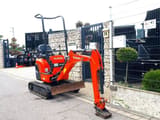 2015 Kubota U10-3 mini excavator, side view