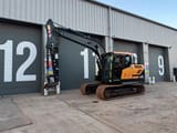 2022 Hyundai HX140L crawler excavator, side profile view