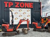 2018 Kubota K008-3 mini excavator, side view