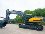 2026 Hyundai HX505L crawler excavator side view