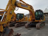 2022 Komatsu PC210 NLC-11 excavator, side view
