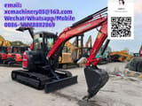 2023 Yanmar VIO55 mini excavator, side view