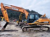 Case CX240B crawler excavator, side view