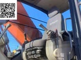 2020 Hitachi ZX350 crawler excavator interior view