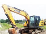 2024 XCMG XE135D crawler excavator, side view