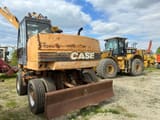 1997 CASE 588-P wheel excavator rear view