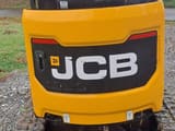 2023 JCB 18 Z-1 mini excavator, rear view