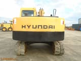2007 Hyundai R110-7 crawler excavator rear view