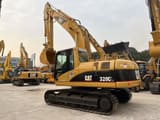 2013 Caterpillar 320CL Raupenbagger, Ansicht von hinten-dreiviertel