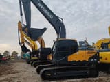 2022 Hyundai R225VS crawler excavator, side view