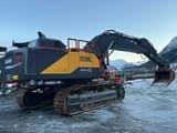 2023 Volvo EC530EL crawler excavator, side profile view