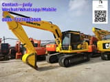 2022 Komatsu PC160 crawler excavator, front three-quarter view