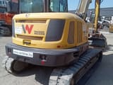 2017 Wacker Neuson ET90 crawler excavator, rear three-quarter view