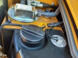 2023 Zettelmeyer XE35E mini excavator engine compartment detail