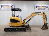 2022 Caterpillar 303C mini excavator side view