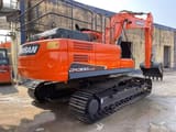 2022 Doosan DX300LC-9C excavator rear three-quarter view