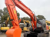 2017 Hitachi ZX210 crawler excavator, front three-quarter view