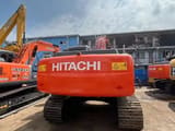 2008 Hitachi ZX120 crawler excavator, rear view