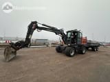 2019 Atlas 160W SWEDISH EDITION wheel excavator side view