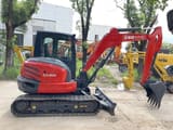 2024 Kubota KX165-5 mini excavator, side profile view