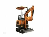 2022 Vemac XN08 mini excavator, side view