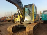 Volvo EC140B crawler excavator, front three-quarter view