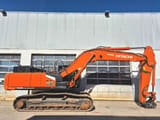 2023 Hitachi ZX350LCN-7 crawler excavator, side view