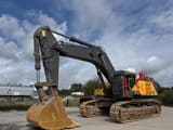 2018 Volvo EC750EL crawler excavator, side view