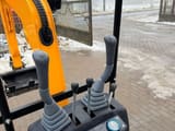 2025 JPC KV12 mini excavator operator controls view