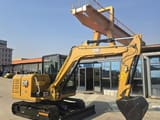 2024 Caterpillar 305.5 mini excavator, side profile view