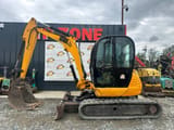 2010 JCB 8055 mini excavator, side view