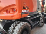 2018 Hitachi Zaxis 145W wheel excavator rear three-quarter view