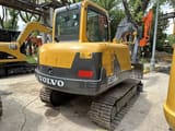 2023 Volvo EC55B mini excavator rear view