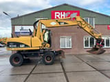 2003 Caterpillar M315C wheel excavator, side view