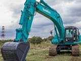2024 Sunward SWE 335F mini excavator, side profile view