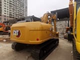 2021 Caterpillar 313D2 GC crawler excavator rear view