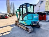 2016 Kobelco SK45SRX-6 crawler excavator, rear three-quarter view