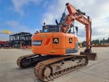 2016 Doosan DX235LCR-5 crawler excavator rear three-quarter view
