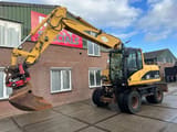 2003 Caterpillar M315C wheel excavator, side view