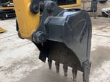 2021 Sany 75 mini excavator bucket detail