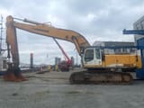 2010 Liebherr R964CHDS demolition excavator, side view